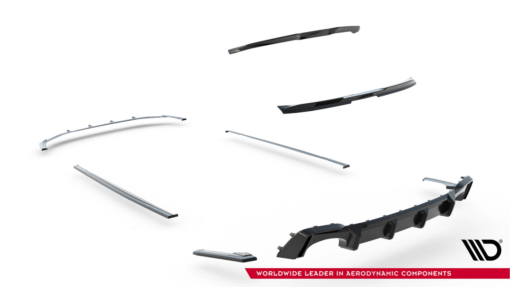 Tuningkit Audi RS6 C8 2019 - 2023 | Prepreg Carbon Sport Eksteriør Styling-sett Image 25