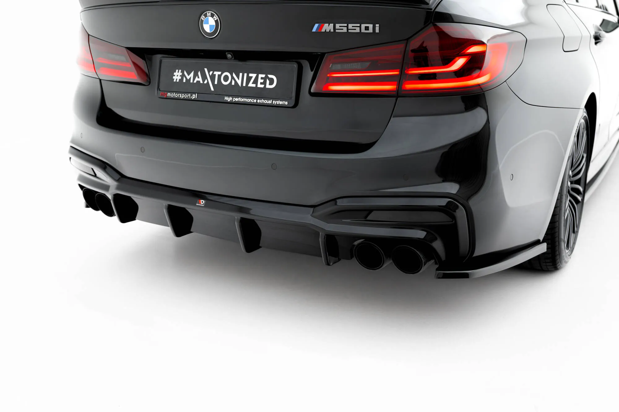 Tuningkit BMW 5 M-Pack G30 / G31 2017 - 2023 | Glossy Black Edition – bilde 8