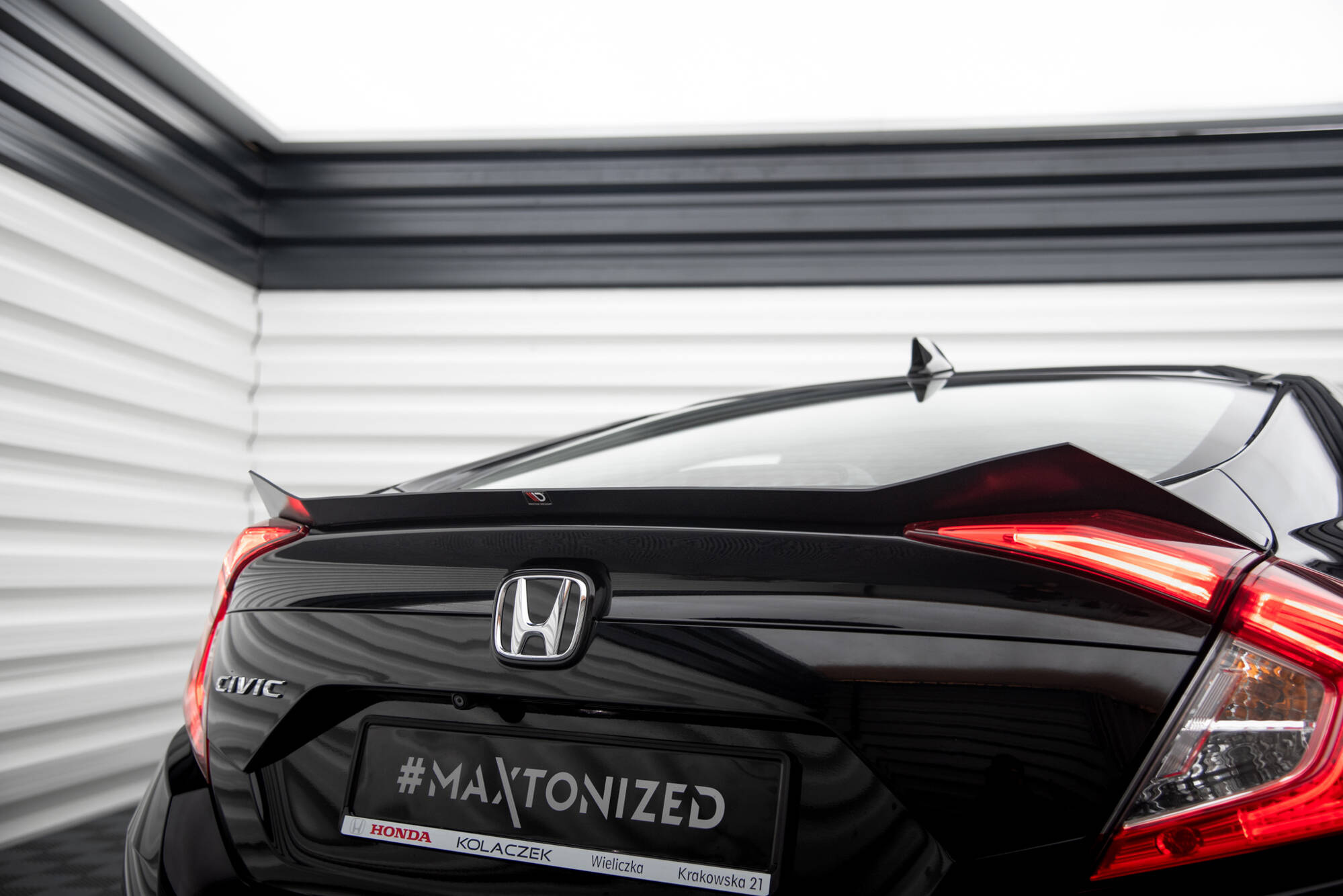 Tuningkit Honda Civic Mk10 2016 - 2019 | Sport Eksteriør Styling-sett – bilde 11