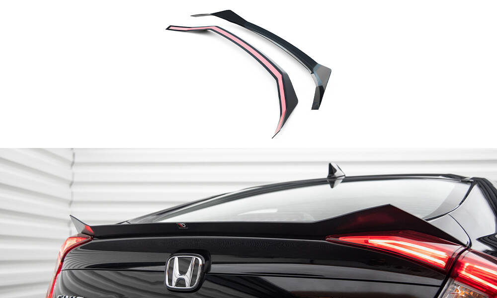 Tuningkit Honda Civic Mk10 2016 - 2019 | Sport Eksteriør Styling-sett – bilde 23