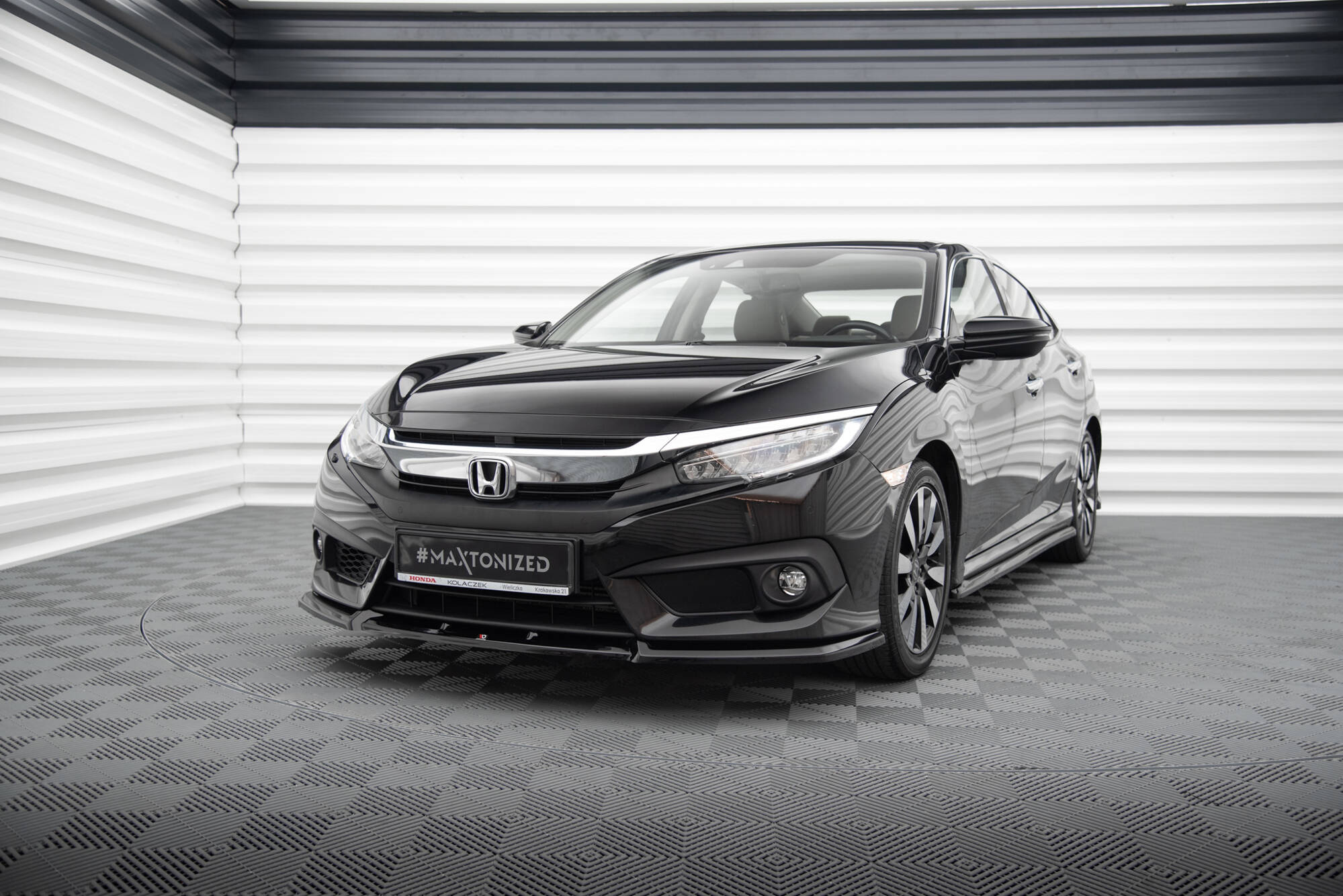 Tuningkit Honda Civic Mk10 2016 - 2019 | Sport Eksteriør Styling-sett – bilde 3