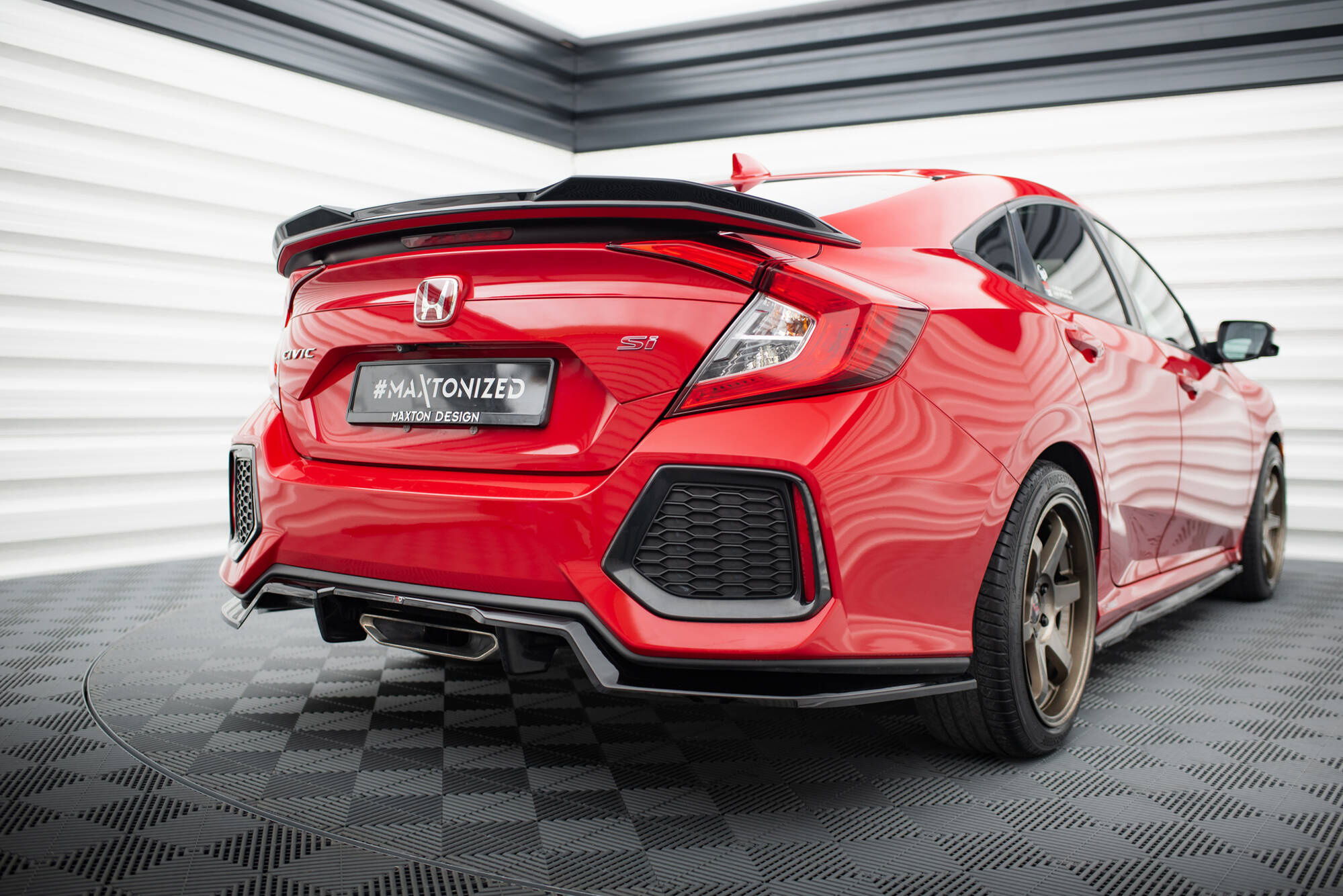 Tuningkit Honda Civic SI Mk10 2017 - 2022 | Sport Eksteriør Styling-sett – bilde 9