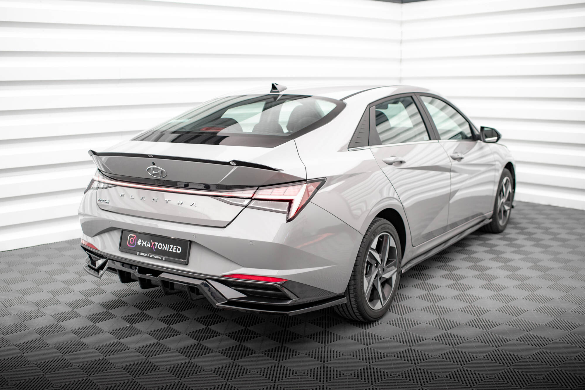 Tuningkit Hyundai Elantra Mk7 2020 - 2023 | Sport Eksteriør Styling-sett – bilde 7