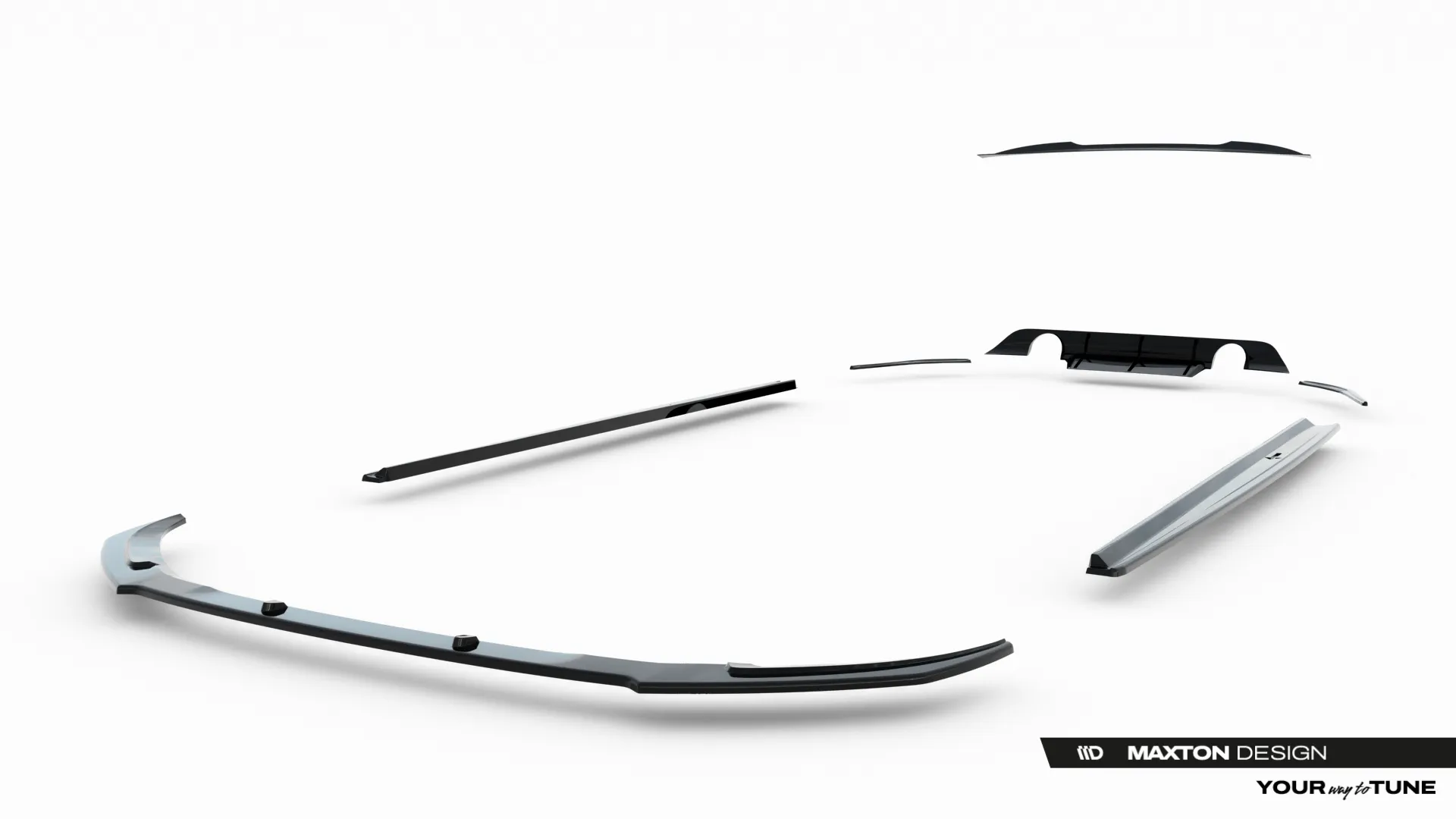 Tuningkit Jaguar XE R-Dynamic (X760) Facelift 2019 - 2024 | Glossy Black Edition – bilde 15