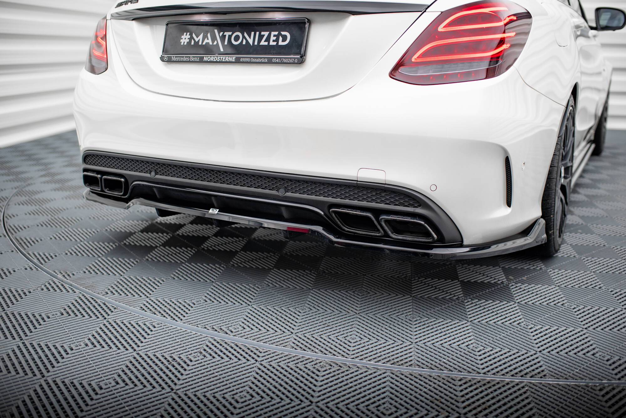Tuningkit Mercedes-AMG C63 (W205/S205) 2015 - 2018  | Sport Eksteriør Styling-sett – bilde 8