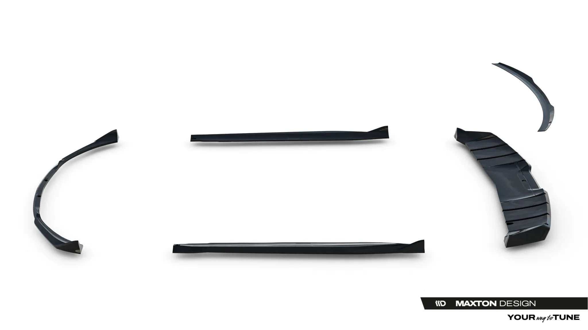 Tuningkit Mercedes-Benz AMG GT (C190) 2014-2023 | Glossy Black Edition