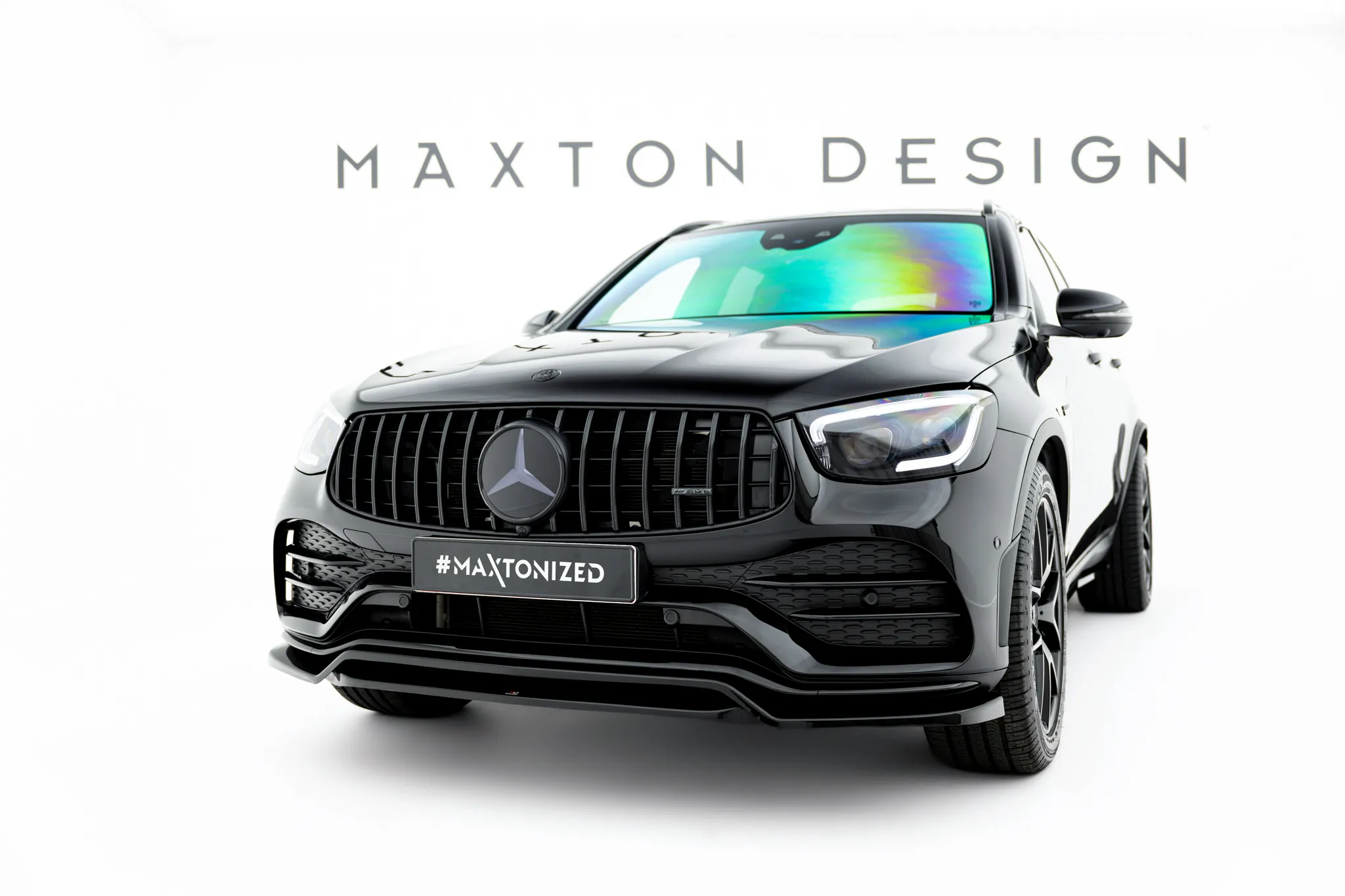 Tuningkit Mercedes-Benz Glc (X253 Facelift) 2019-2022 | Glossy Black Edition – bilde 3