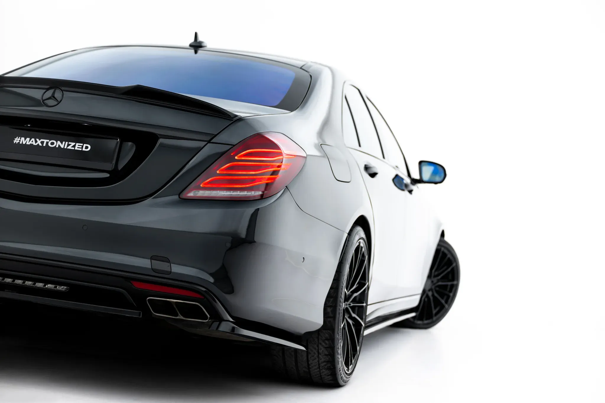 Tuningkit Mercedes-Benz S-Klasse (W222) AMG-Line 2013-2020 | Glossy Black Edition – bilde 10