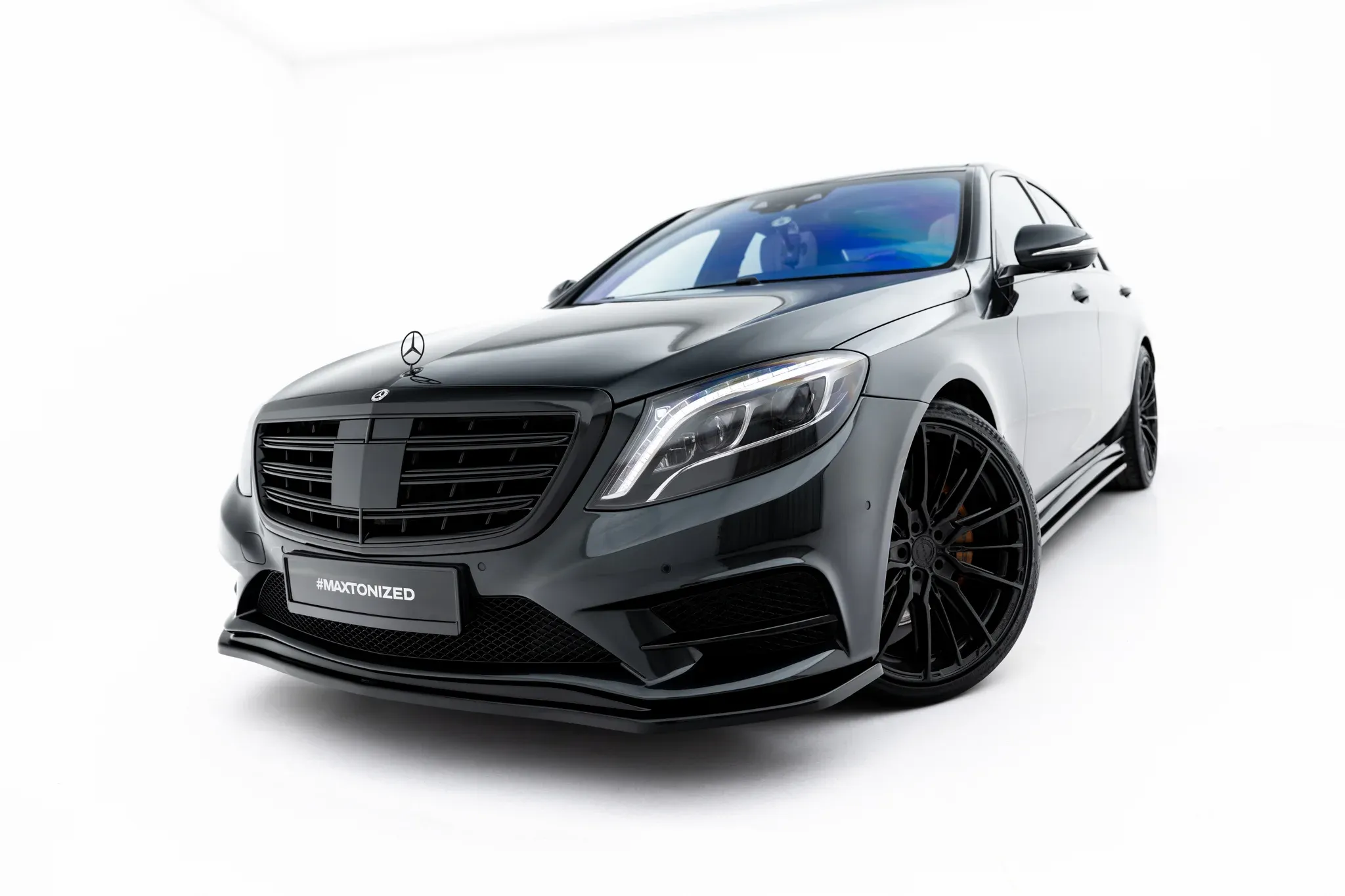 Tuningkit Mercedes-Benz S-Klasse (W222) AMG-Line 2013-2020 | Glossy Black Edition – bilde 2