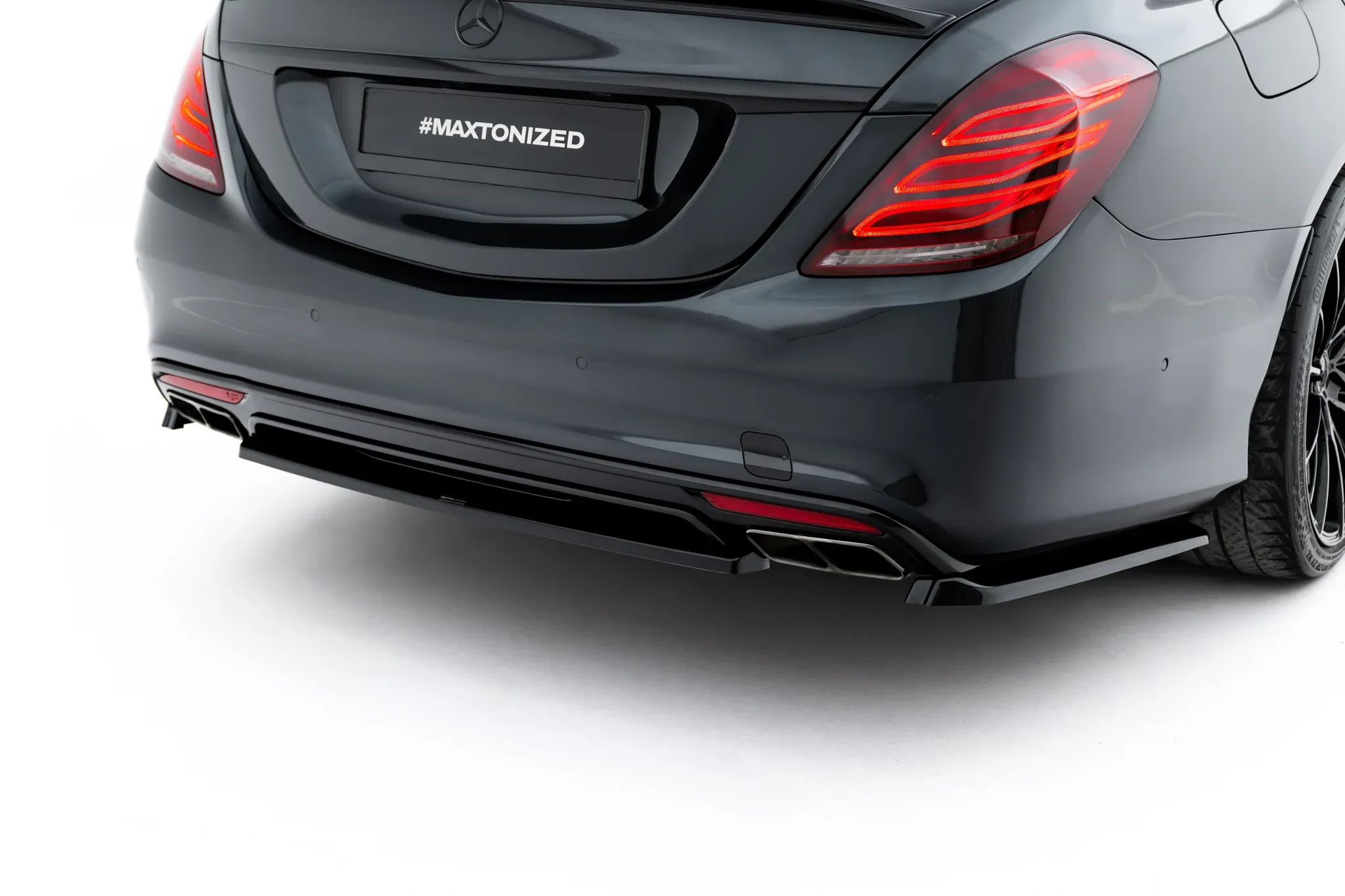 Tuningkit Mercedes-Benz S-Klasse (W222) AMG-Line 2013-2020 | Glossy Black Edition – bilde 8