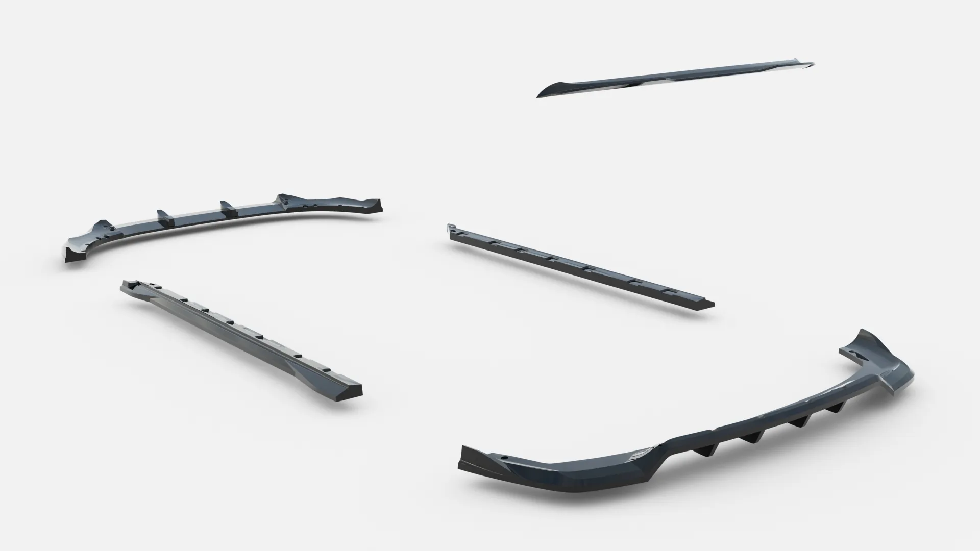 Tuningkit MG HS I Facelift 2020 - 2025 | Glossy Black Edition – bilde 17