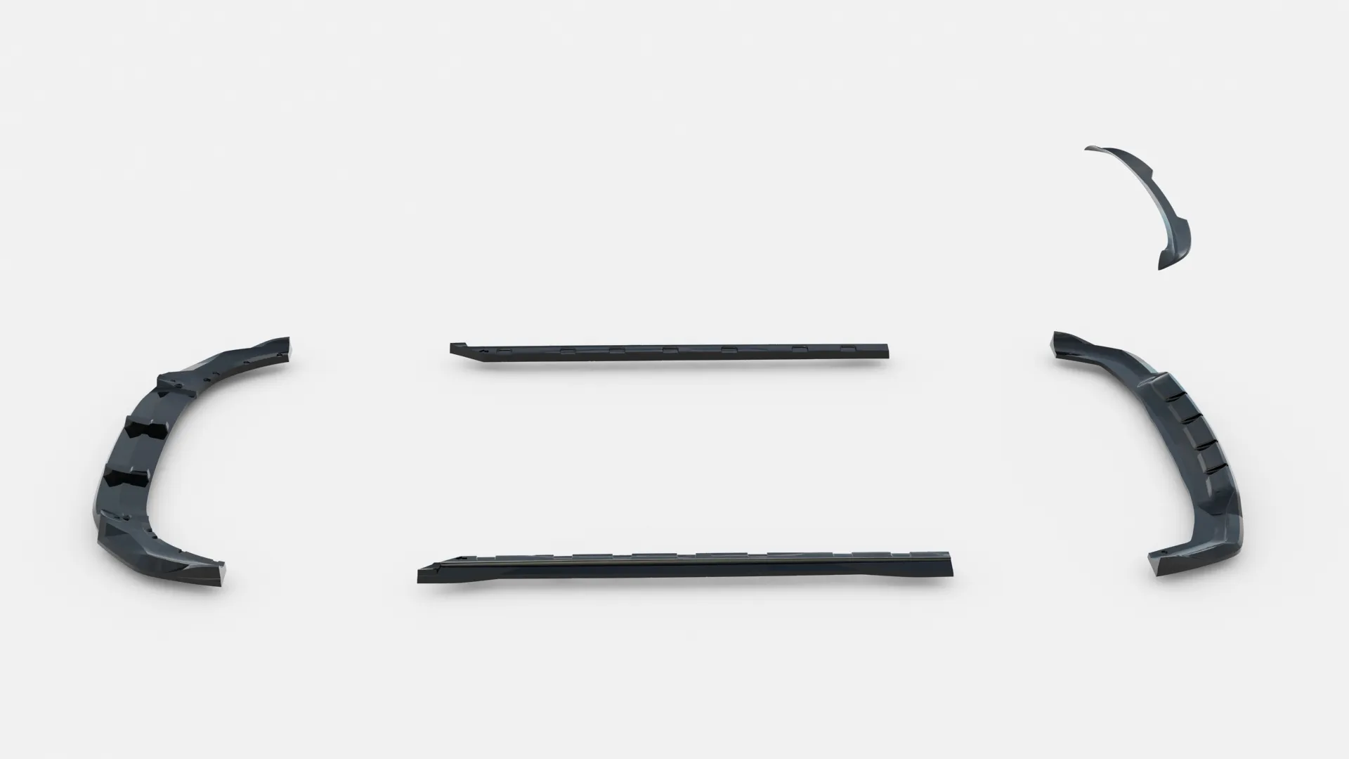 Tuningkit MG HS I Facelift 2020 - 2025 | Glossy Black Edition – bilde 19