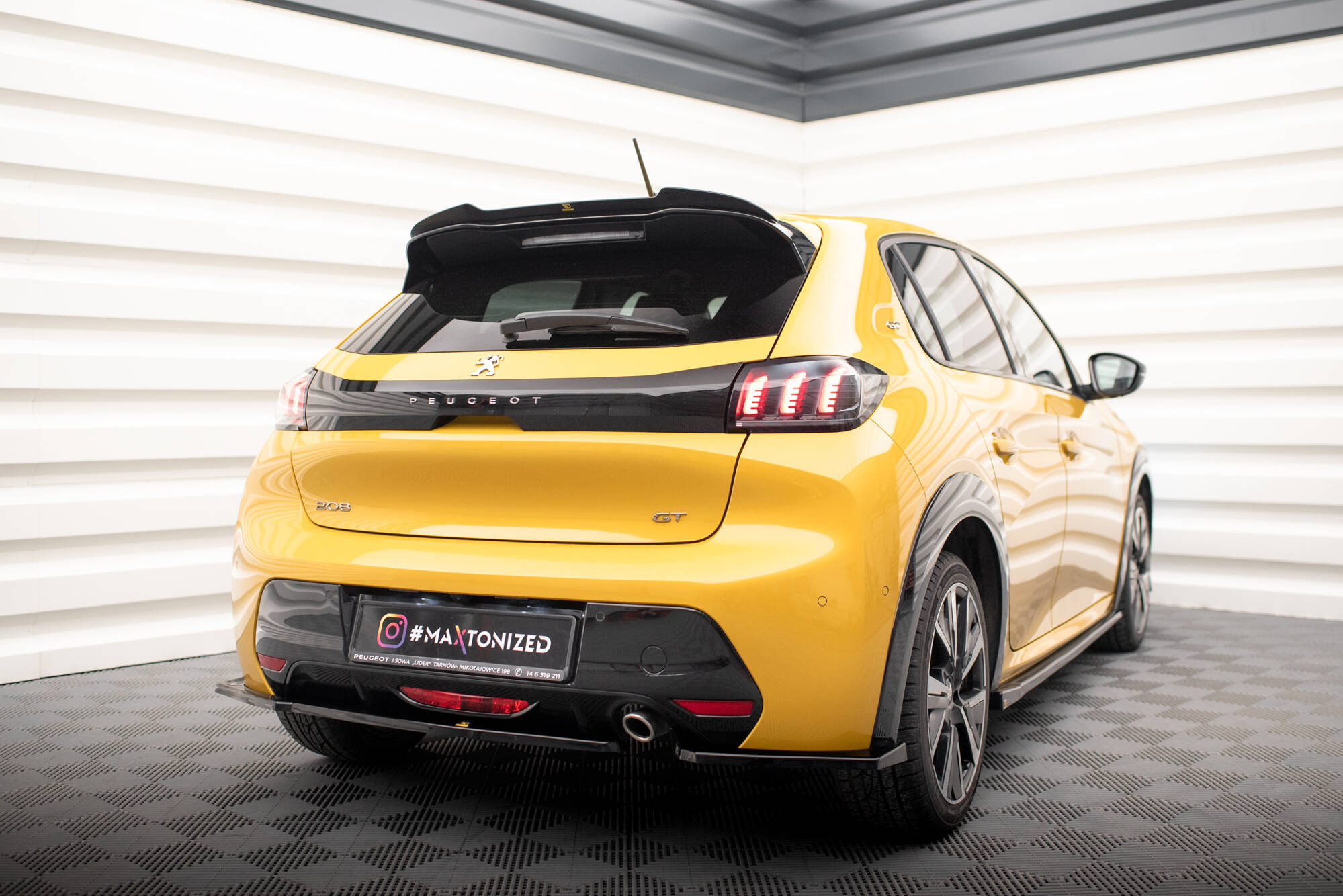 Tuningkit Peugeot 208 GT Mk2 2019 - 2023 | Sport Eksteriør Styling-sett Image 9