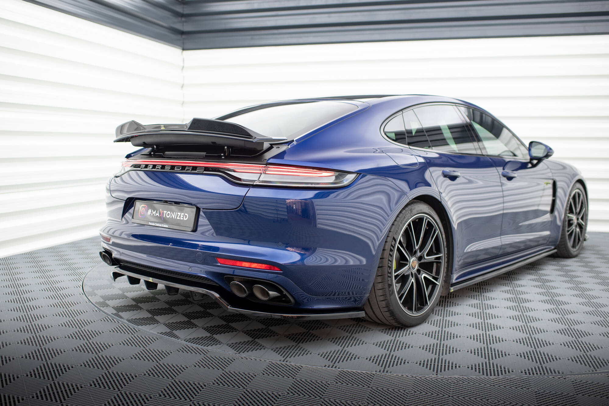 Tuningkit Porsche Panamera E-Hybrid (971) Facelift 2020 - 2023 | Sport Eksteriør Styling-sett – bilde 11