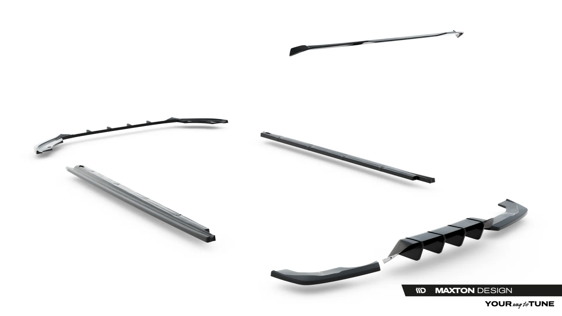 Tuningkit Seat Ibiza FR Mk5 2017 - 2021 | Glossy Black Edition – bilde 16