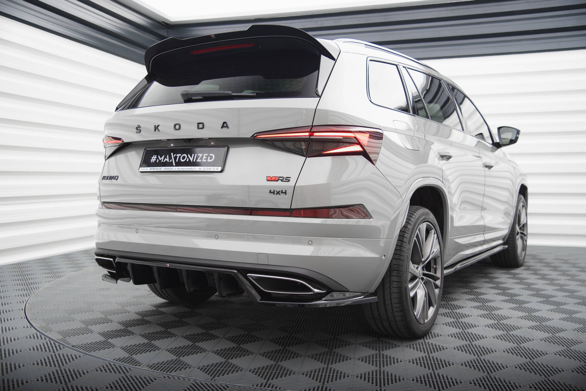 Tuningkit Skoda Kodiaq RS Mk1 Facelift 2021 - 2023 | Sport Eksteriør Styling-sett – bilde 7