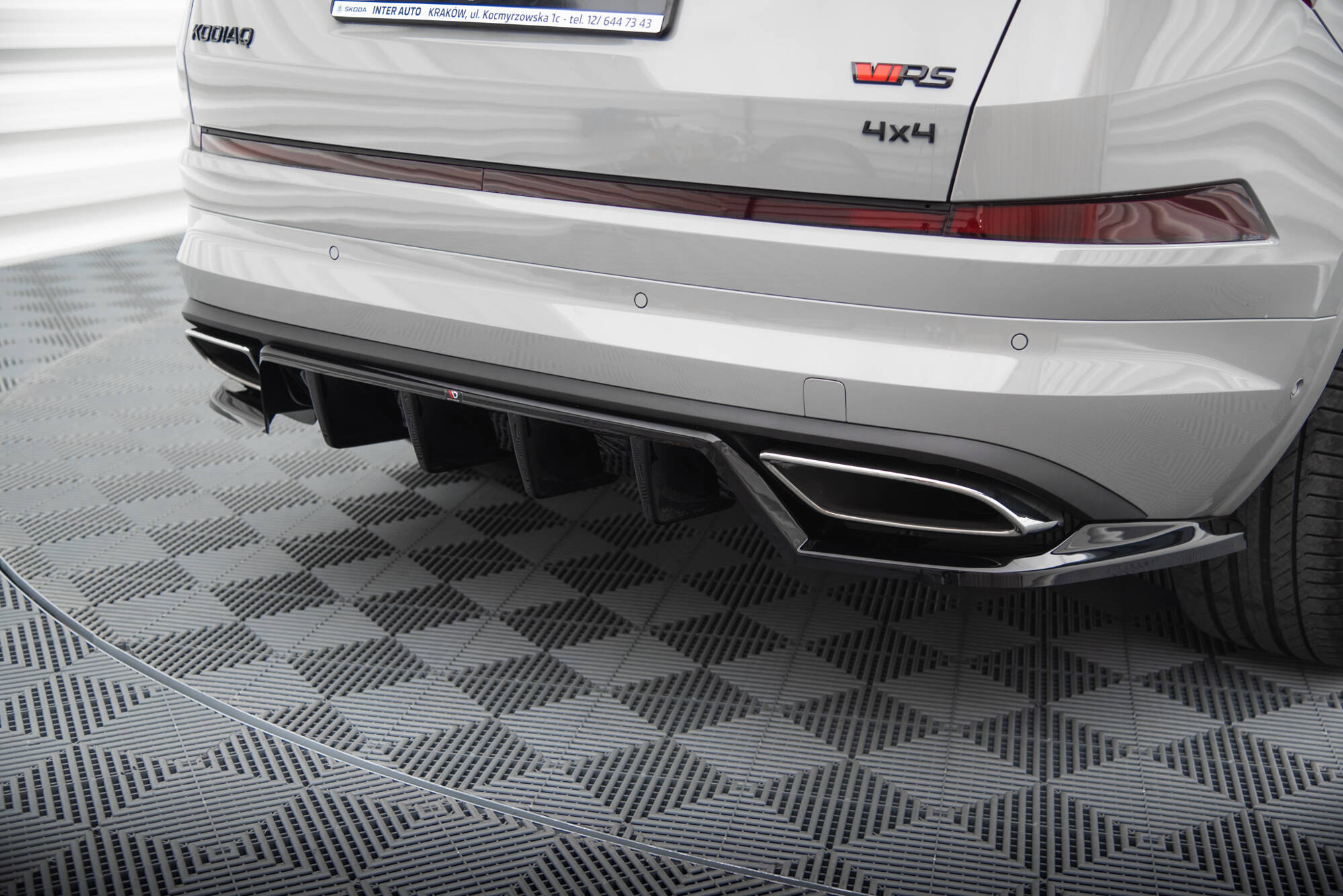 Tuningkit Skoda Kodiaq RS Mk1 Facelift 2021 - 2023 | Sport Eksteriør Styling-sett – bilde 9