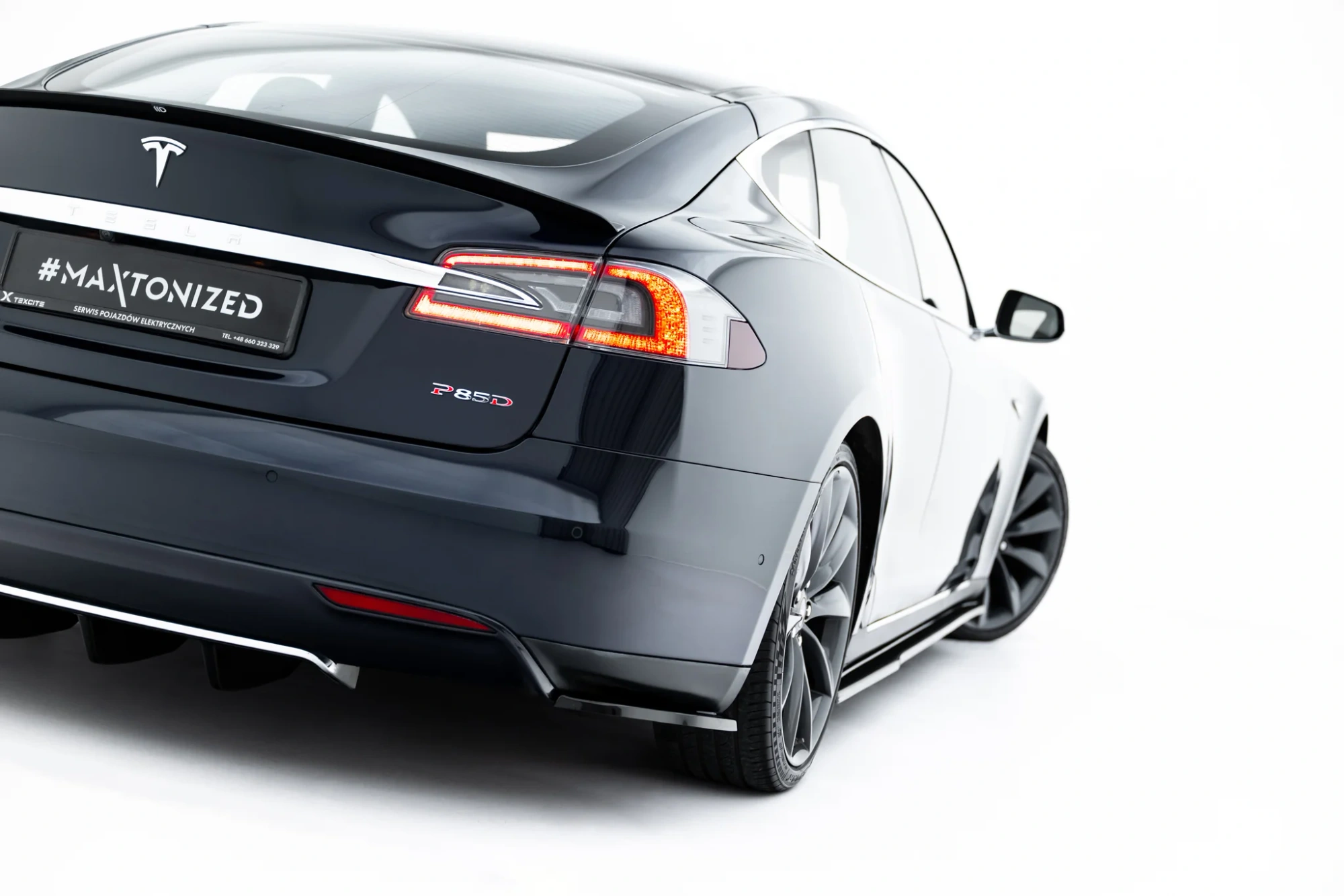 Tuningkit Tesla Model S 2012 - 2016 | V2 Edition Sport Eksteriør Styling-sett – bilde 12