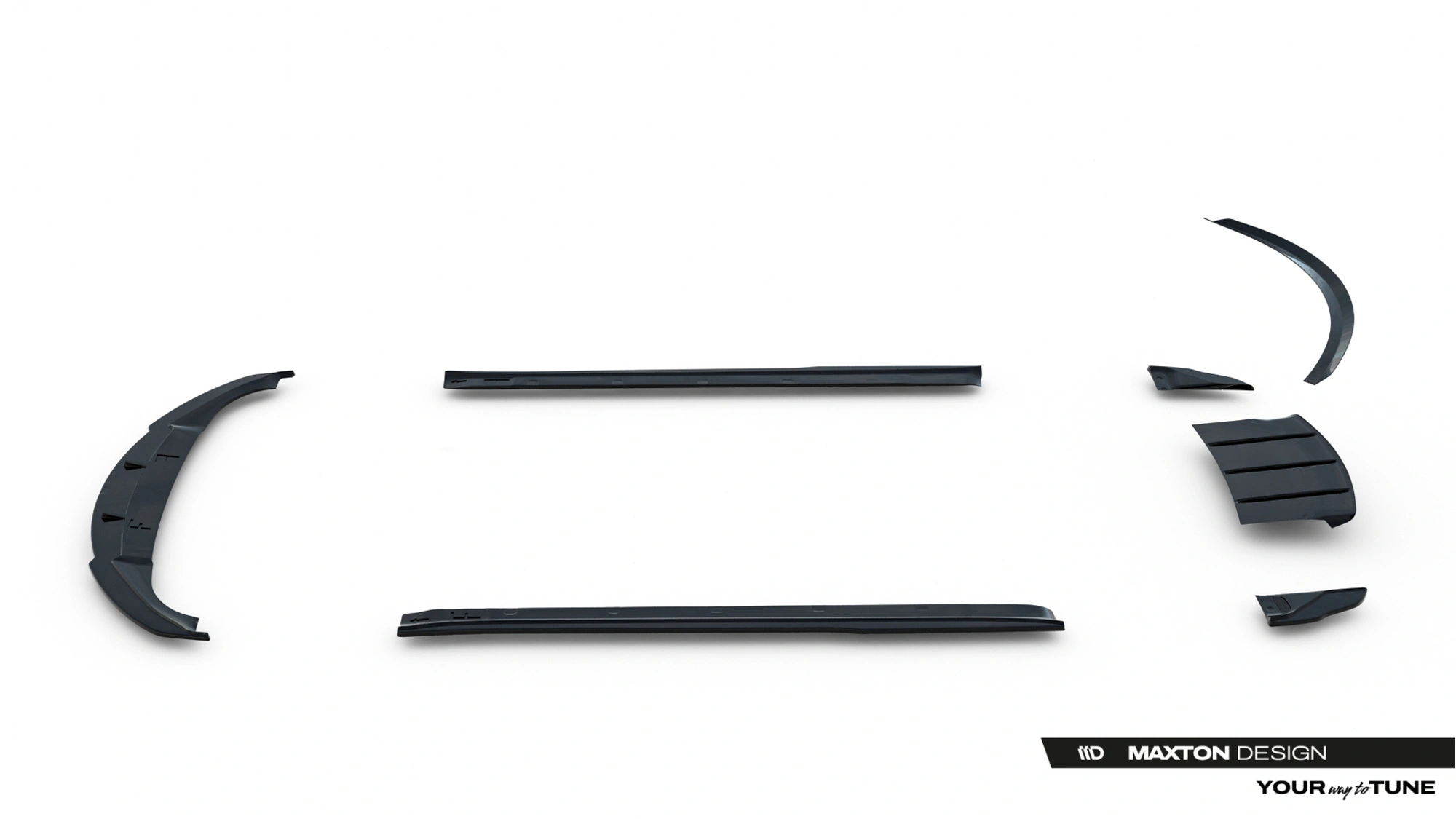 Tuningkit Tesla Model S 2012 - 2016 | V2 Edition Sport Eksteriør Styling-sett – bilde 19