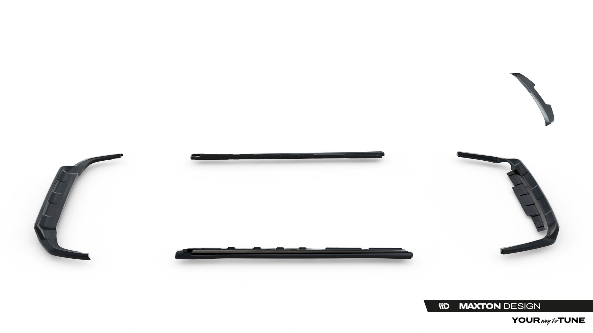 Tuningkit Toyota RAV4 V 2019 - 2022 | Glossy Black Edition – bilde 14