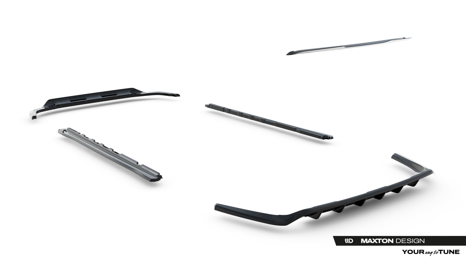 Tuningkit Toyota RAV4 V 2019 - 2022 | Glossy Black Edition – bilde 15