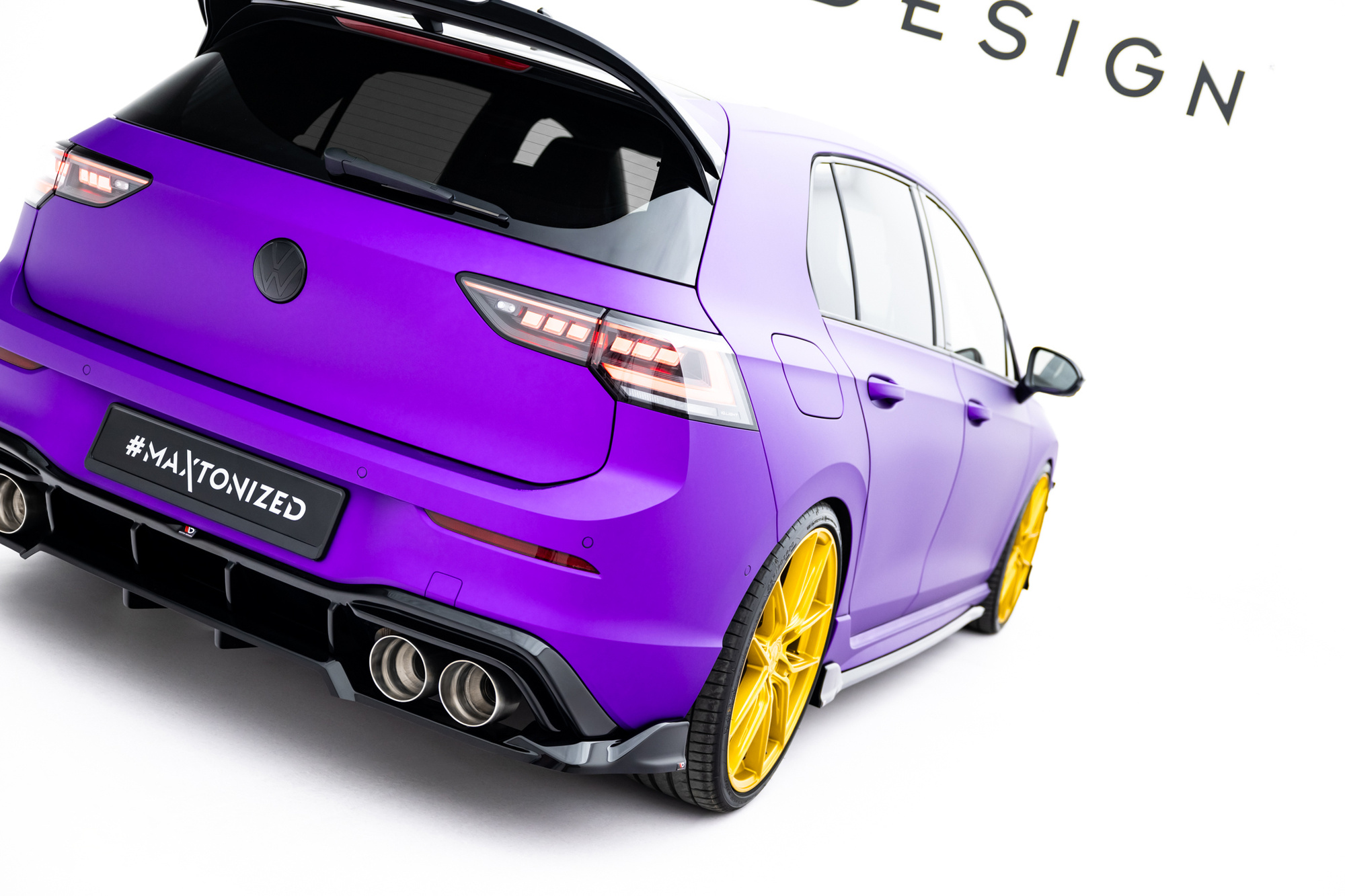 Tuningkit VW Golf R VIII Facelift 2024 -> | Sport Eksteriør Styling-sett V6 – bilde 16