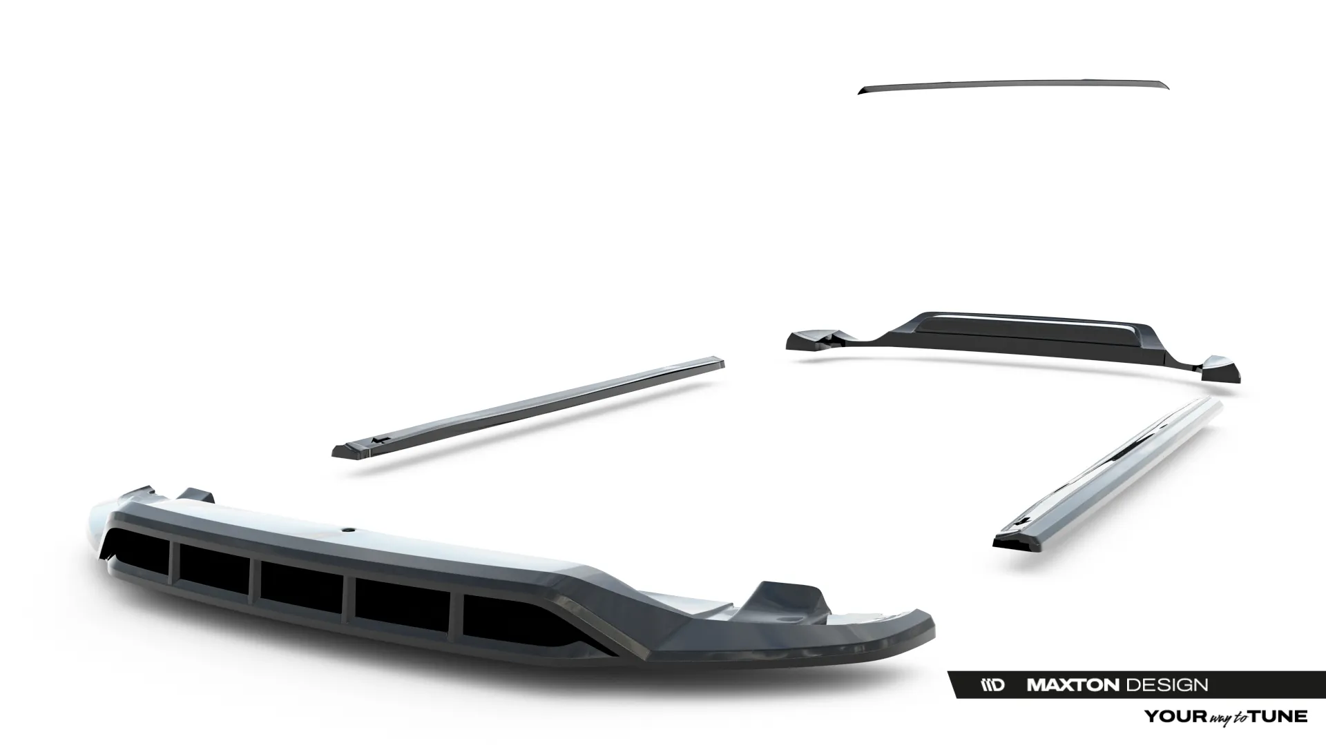 Tuningkit VW Touareg 7P 2010 - 2014 | Glossy Black Edition – bilde 4
