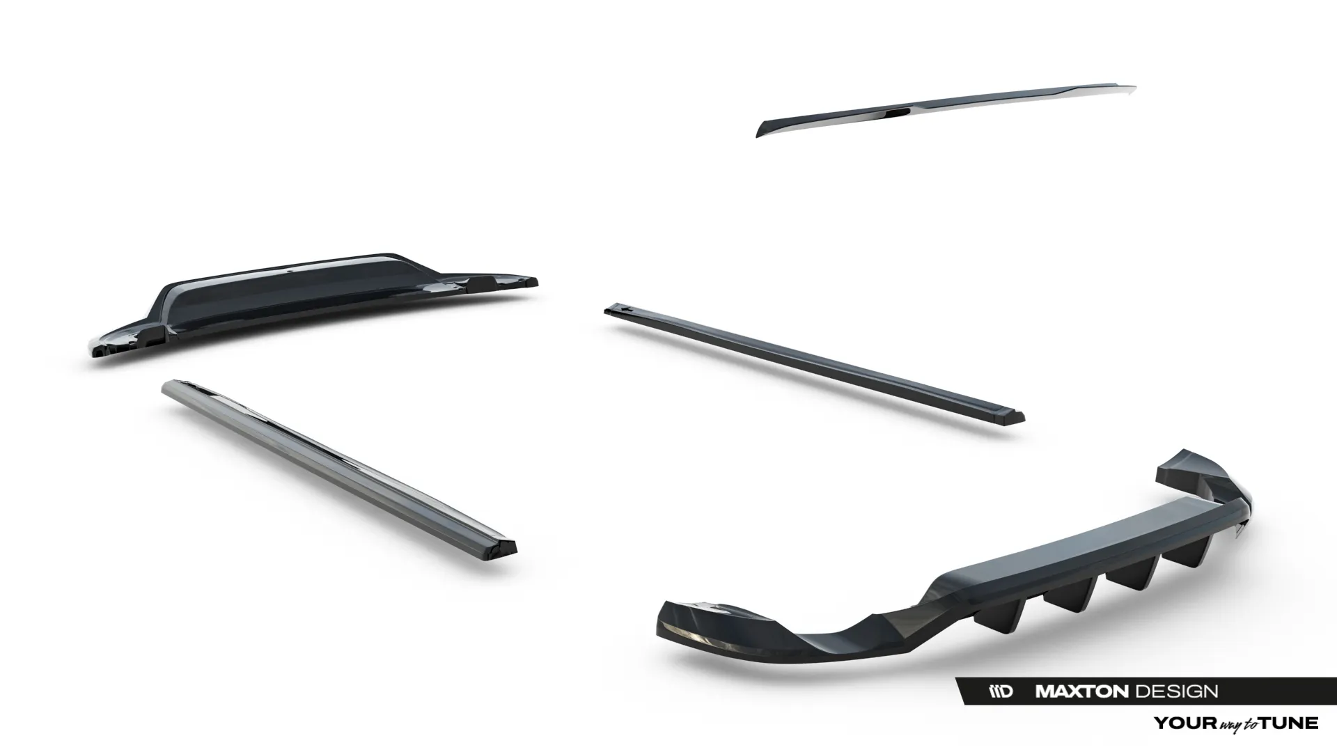 Tuningkit VW Touareg 7P 2010 - 2014 | Glossy Black Edition – bilde 7