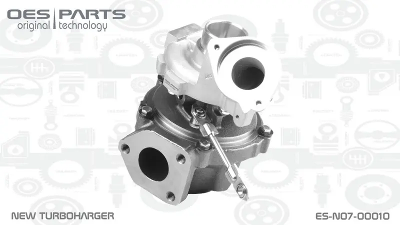 Turbolader BMW M47 2.0 d │ OES Parts Turbo Exhaust Turbocharger Image 1