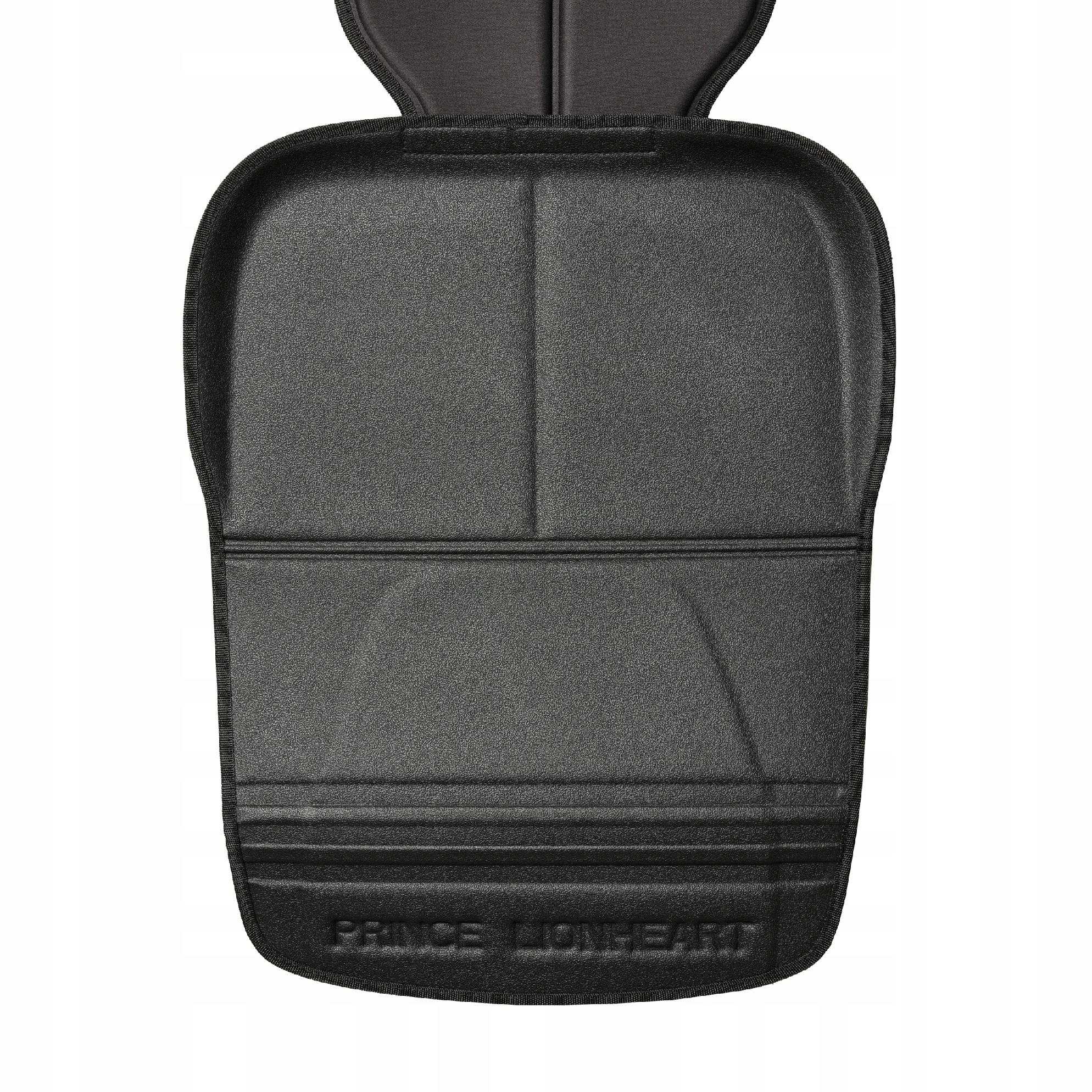 Underlag for barnesete Tesla Model S / 3 / X / Y Svart │ Beskyttelsesmatte til baksete Packing Under Child Seat - Black Edition – bilde 6