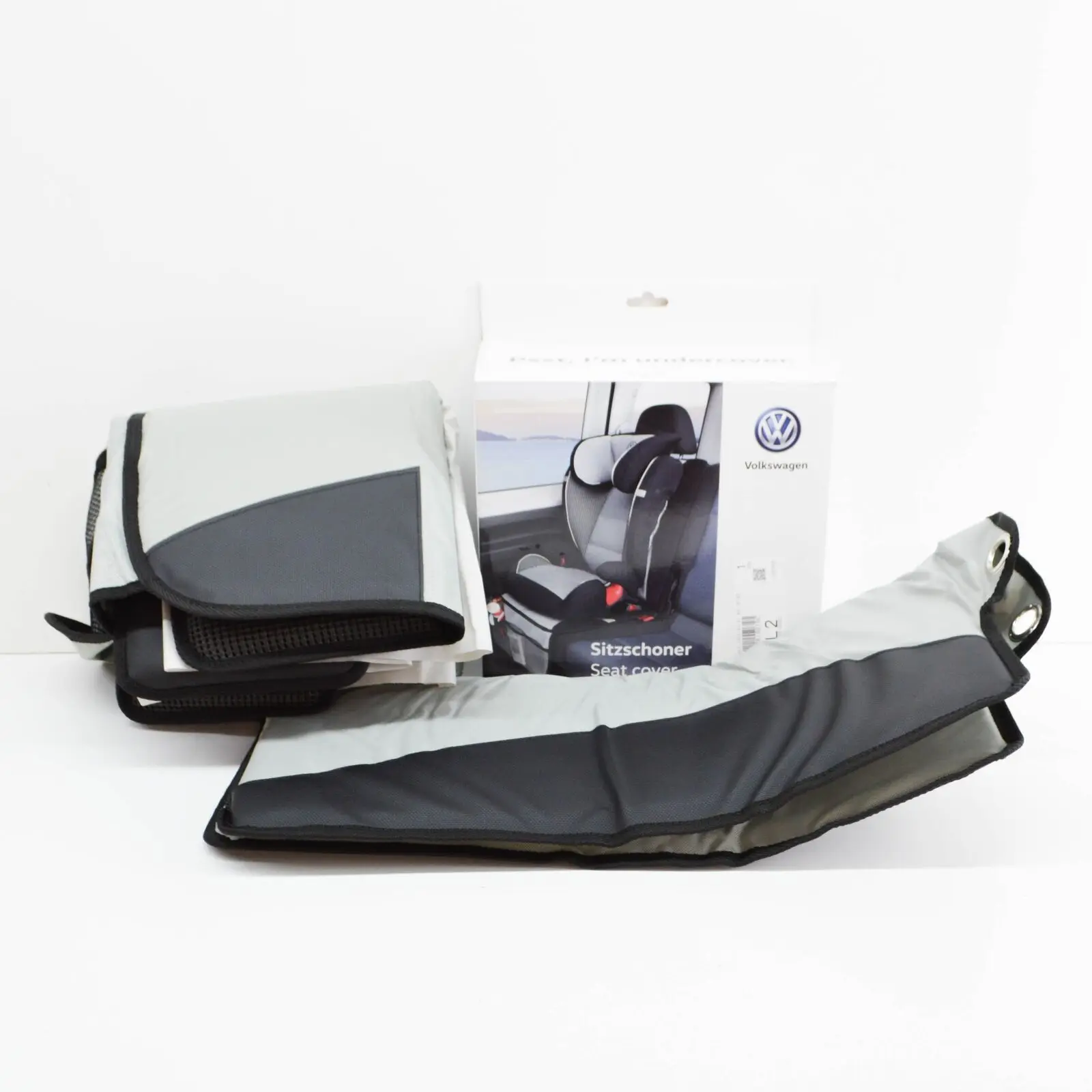 Underlag for barnesete VW │ Beskyttelsesmatte til baksete Packing under child seat – bilde 14