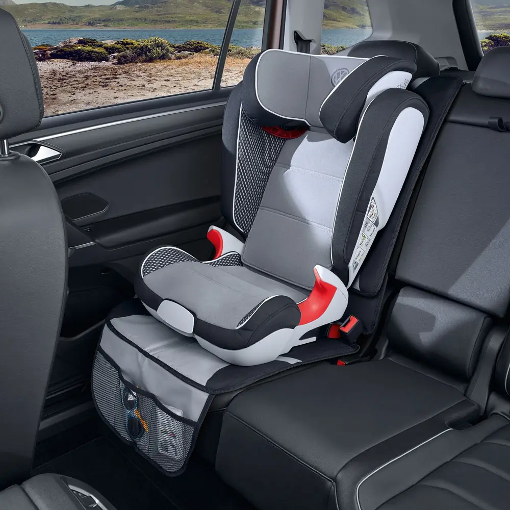 Underlag for barnesete VW │ Beskyttelsesmatte til baksete Packing under child seat – bilde 4