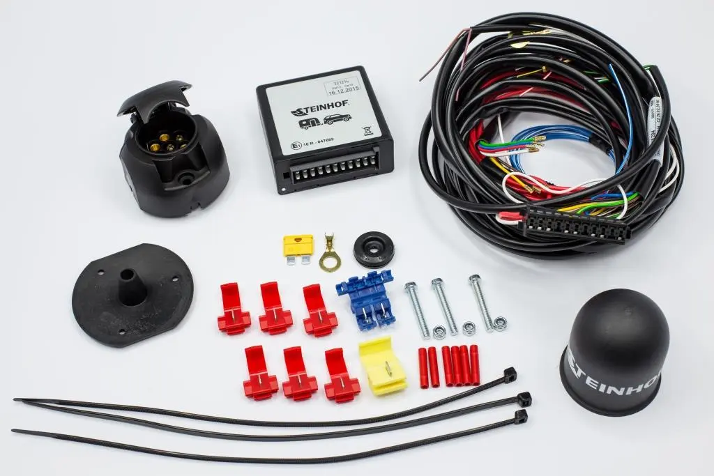 Universal elkabelsett, 7 pol ledningsnett med elektronisk modul (PDC, LED, blinklys control) – bilde 2