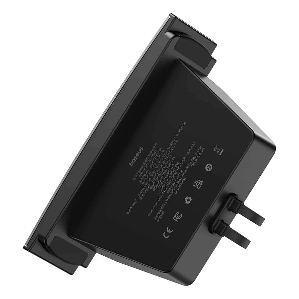 USB Hub 45W for Tesla Model 3 2019 - 2023 / Model Y 2020 - 2025 │ med innebygd USB-C-kabel Baseus T-Space Image 5