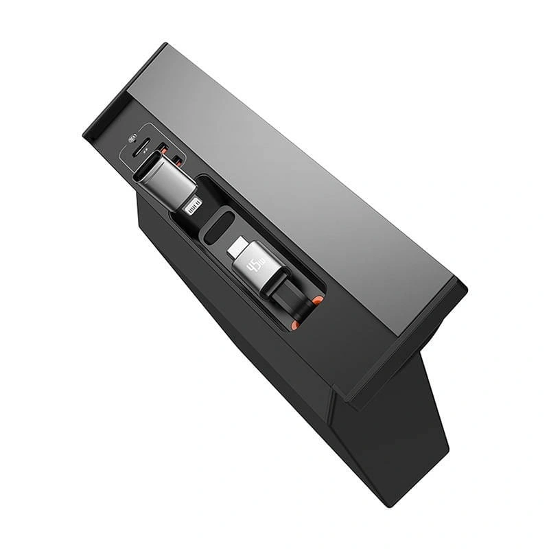 USB Hub 45W for Tesla Model 3 2019 - 2023 / Model Y 2020 - 2025 │ med innebygd USB-C-kabel Baseus T-Space Image 6