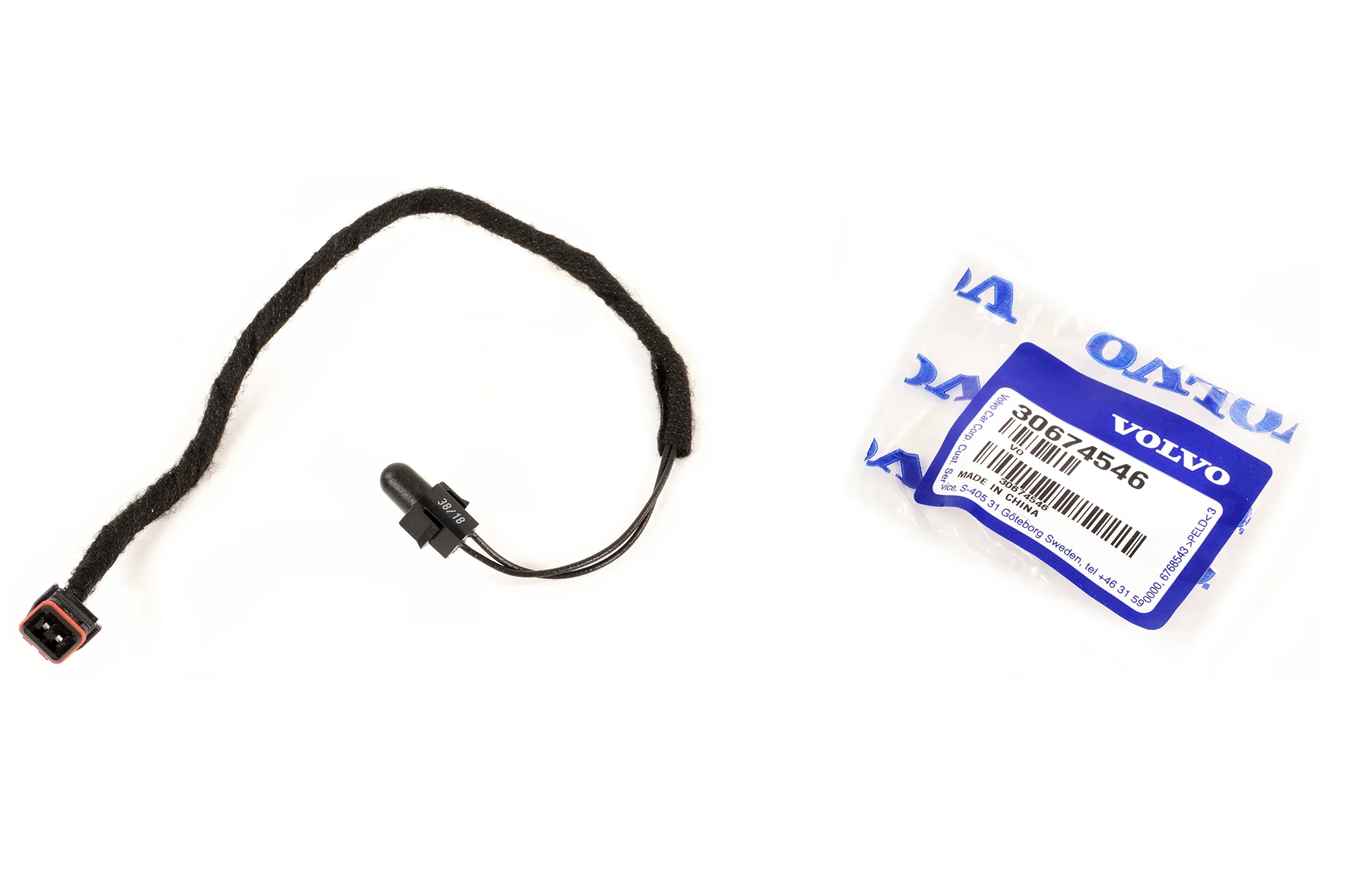 Utetemperatursensor Volvo Genuine® S40 S60 S80 S90 C30 V40 V50 V60 V70 V90 XC40 XC70 XC90 2007-2019 │ montert i speil