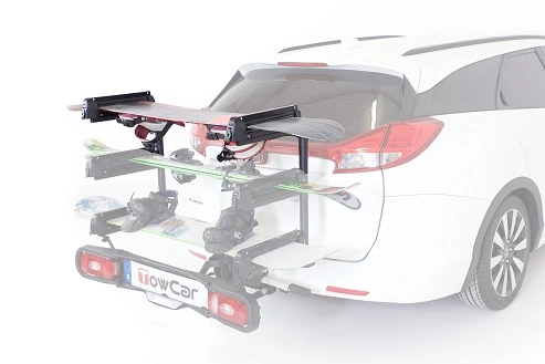 Utvidelse for Skiholder TowCar Aneto – +2 par ski / +2 snowboard – bilde 12