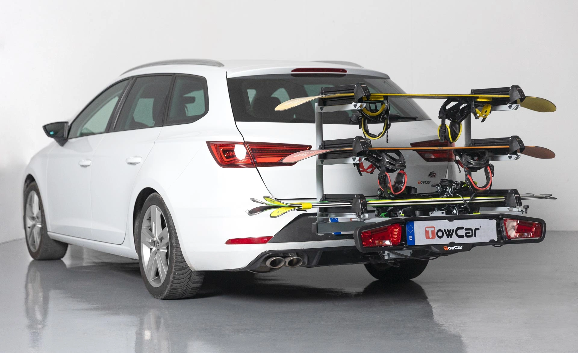 Utvidelse for Skiholder TowCar Aneto – +2 par ski / +2 snowboard – bilde 4