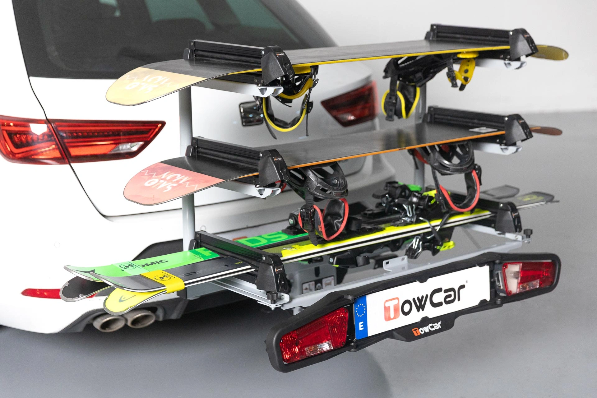Utvidelse for Skiholder TowCar Aneto – +2 par ski / +2 snowboard – bilde 6