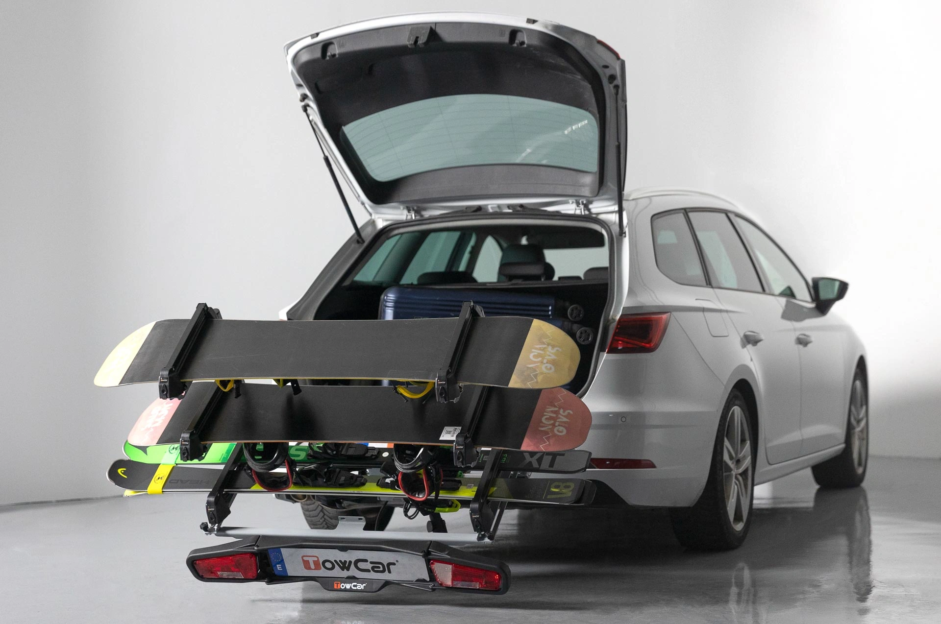 Utvidelse for Skiholder TowCar Aneto – +2 par ski / +2 snowboard – bilde 8