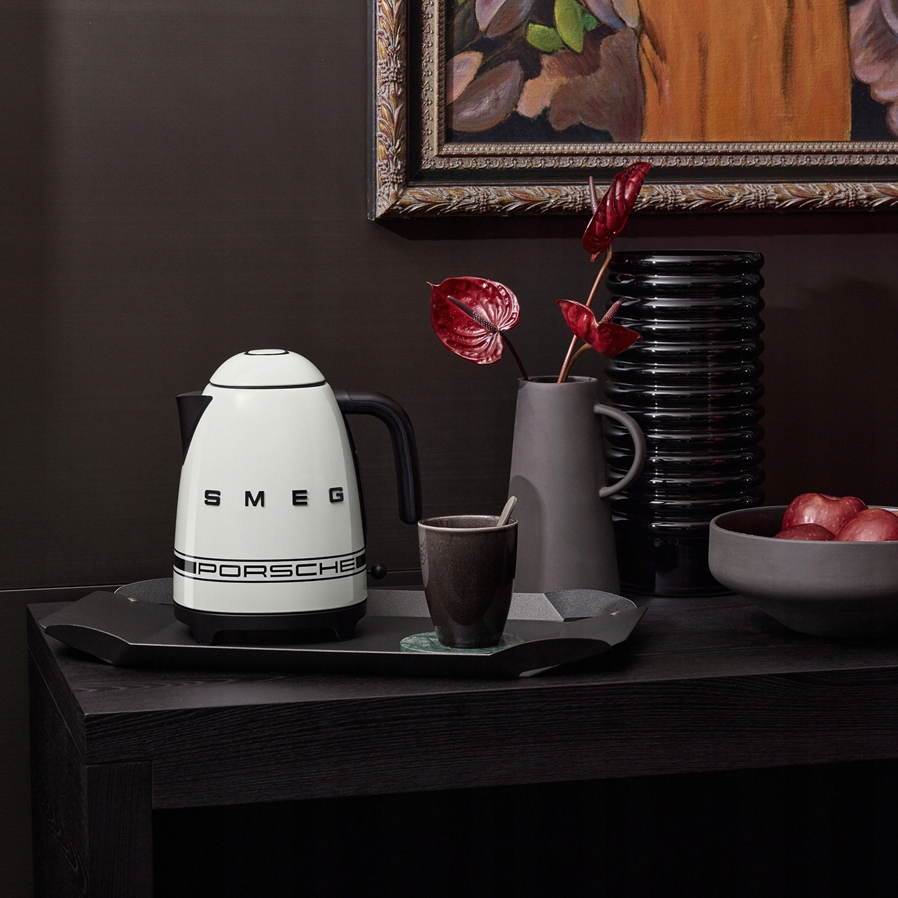 Vannkoker Porsche x SMEG Carrara White 1,7 l – bilde 5