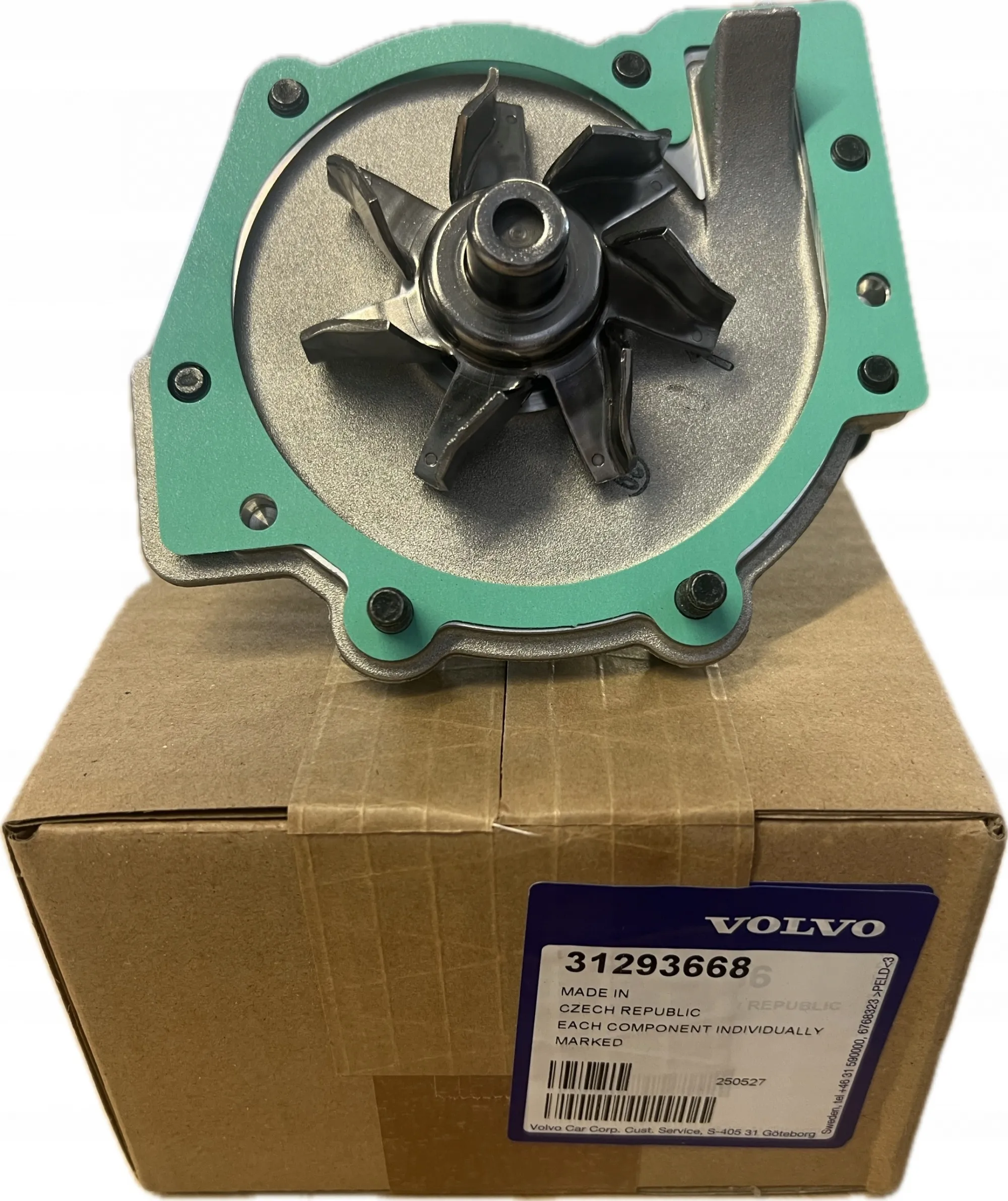 Vannpumpe Volvo S40 / S60 / S80 / V40 / V40 Cross Country / V50 / V60 / V60 Cross Country / V70 / C30 / C70 / XC60 / XC70 / XC90 2002 - 2018 │ Genuine®