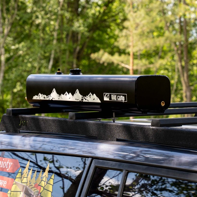 Vanntank med dusj Wild Camp 16 l │ takmontert campingtank