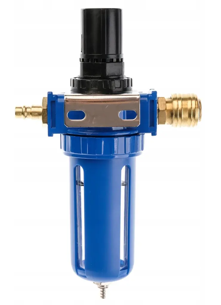 Vannutskiller med trykkregulator til luftanlegg │ 1/2" - 0,5 - 9 bar Image 2