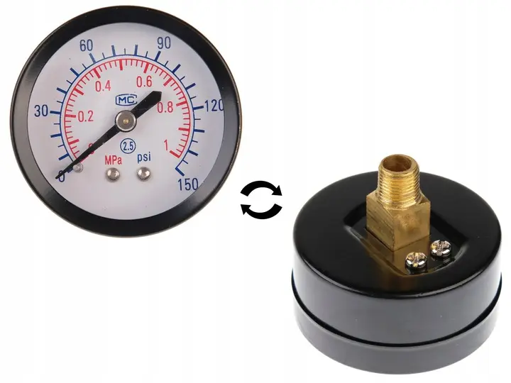 Vannutskiller med trykkregulator til luftanlegg │ 1/2" - 0,5 - 9 bar Image 3