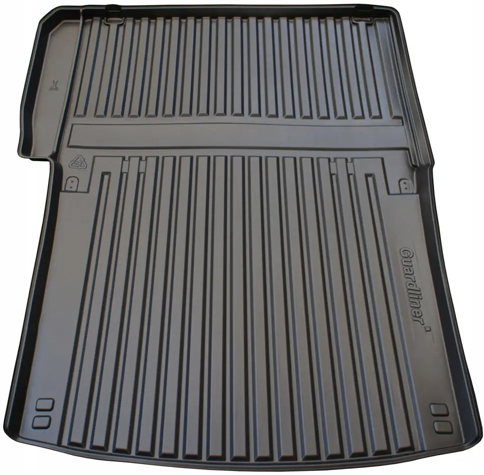 Vareromsmatte / Lasteromsmatte VW Caddy III / IV 2003 - 2020  │ Vareromsinnlegg plast - Black – bilde 7