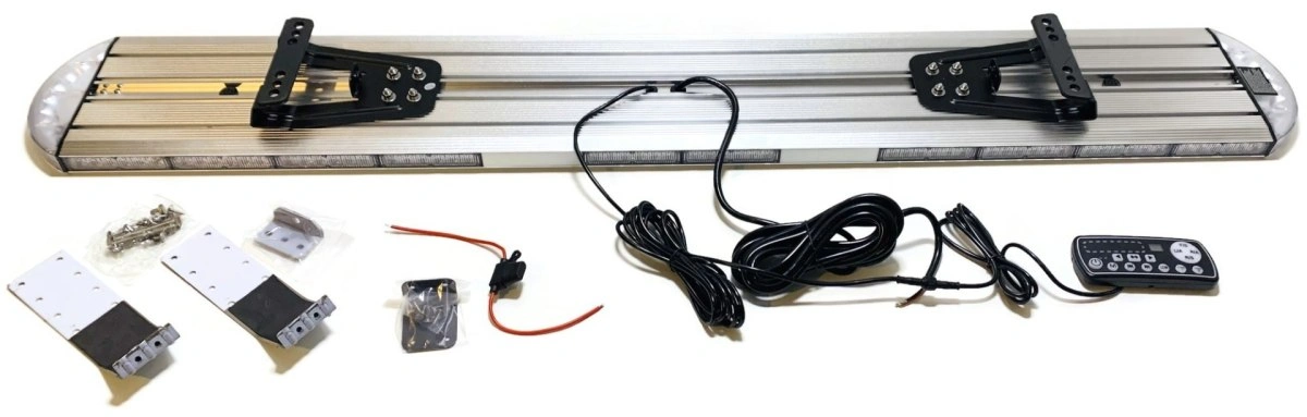 Varselbjelke LED Slim med kontroller 9–32V - 145 cm Image 11