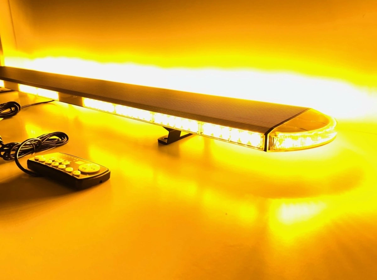 Varselbjelke LED Slim med kontroller 9–32V - 145 cm Image 3