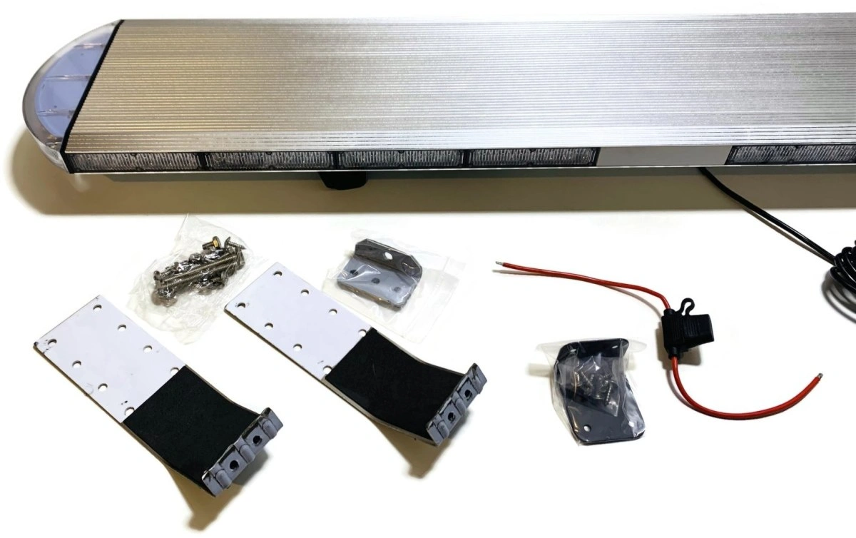 Varselbjelke LED Slim med kontroller 9–32V - 145 cm Image 6