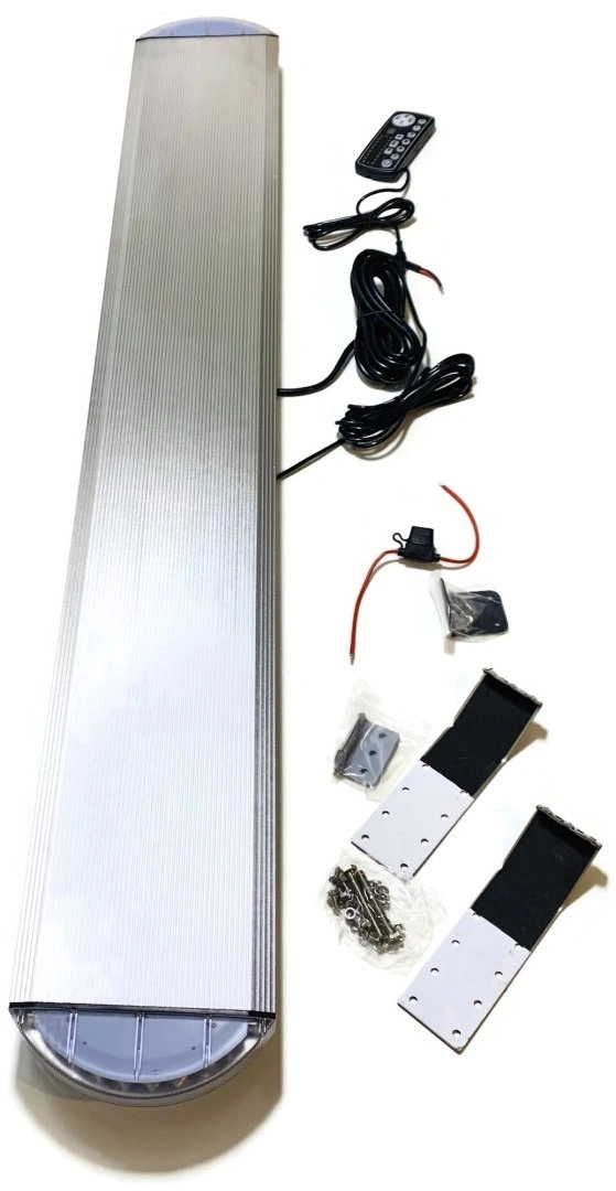 Varselbjelke LED Slim med kontroller 9–32V - 145 cm Image 7